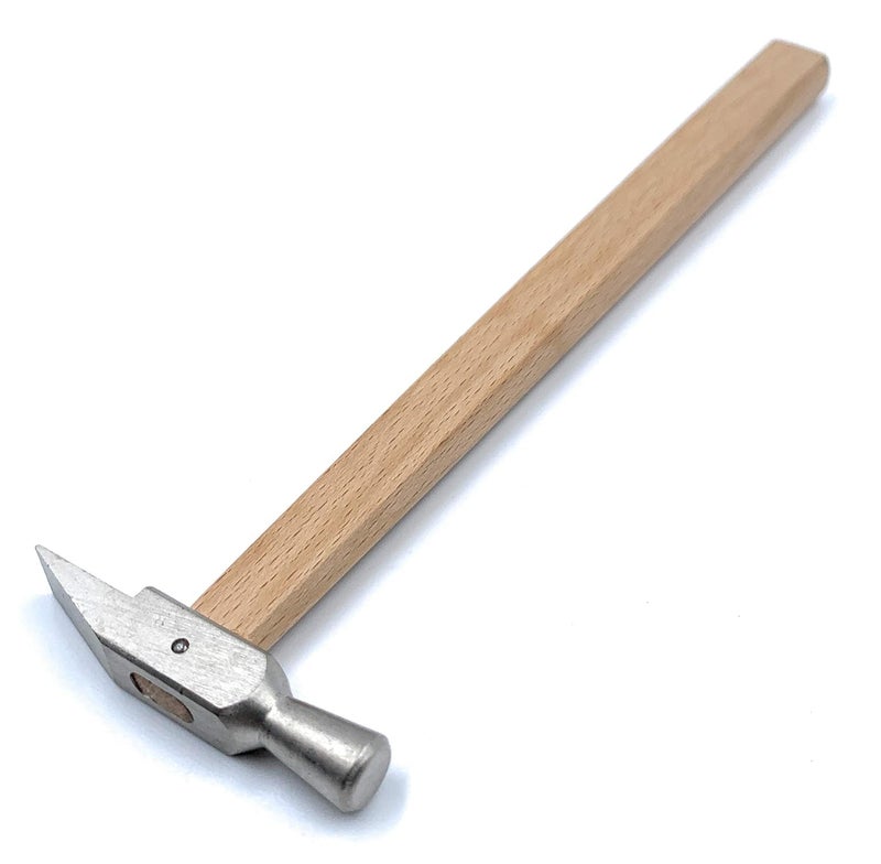 Aone Watchmakers Chisel Shape Riveting Hammer Small for Jewellery Making, Watchmaking, Beading, Leather Crafting, Metal Workshop, Model Making, Goldsmith, Silversmith, Hobby Craft DIY - Image 2