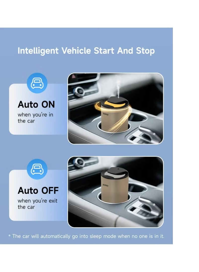 باميدي جهاز AD03 المحمول لتوزيع الزيوت العطرية بدون ماء - جهاز استنشاق عطري قابل لإعادة الشحن مع 15 مل من زيت كوت دازور - Image 4