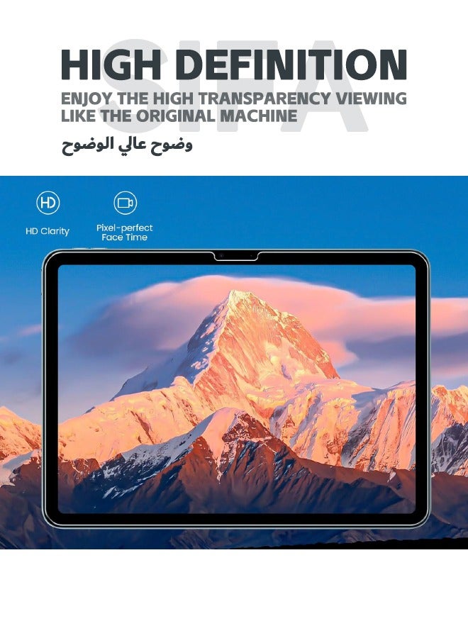 2 Pack Screen Protector for iPad Air 11-inch 2024 (6th Generation), [Ultra HD][9H Hardness][Anti Scratch][Anti Bubble][Pencil Compatible] Tempered Glass Screen for iPad Air 6 11-inch(Boxed, 2 Pack)  - Image 5