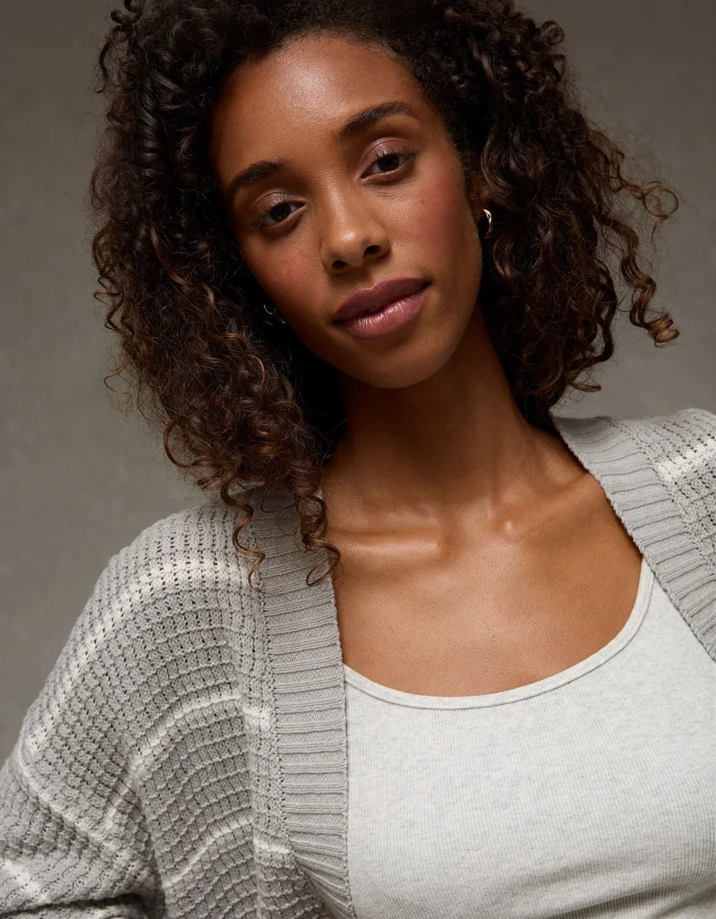 American Eagle  AE Open-Front Cardigan Sweater for Women | Best Price UAE