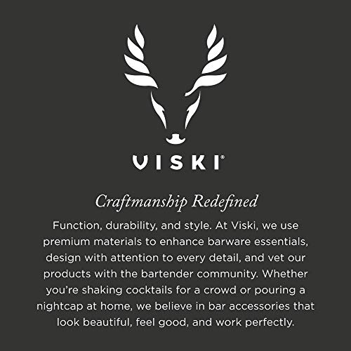 Viski Silver Cocktail Picks, Set of 6 Stainless Steel Drink Picks, Barware Accessories, 4.25″ - Image 5