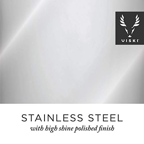Viski Silver Cocktail Picks, Set of 6 Stainless Steel Drink Picks, Barware Accessories, 4.25″ - Image 4