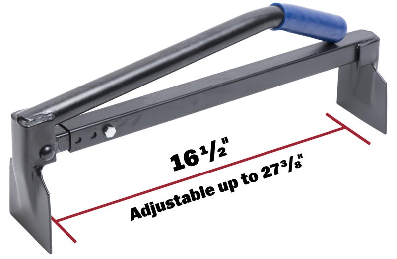 MARSHALLTOWN QLT By MARSHALLTOWN Brick Tongs, Soft Handle, Paver Claw for Lifting, Masonry, SBT49 - Image 2