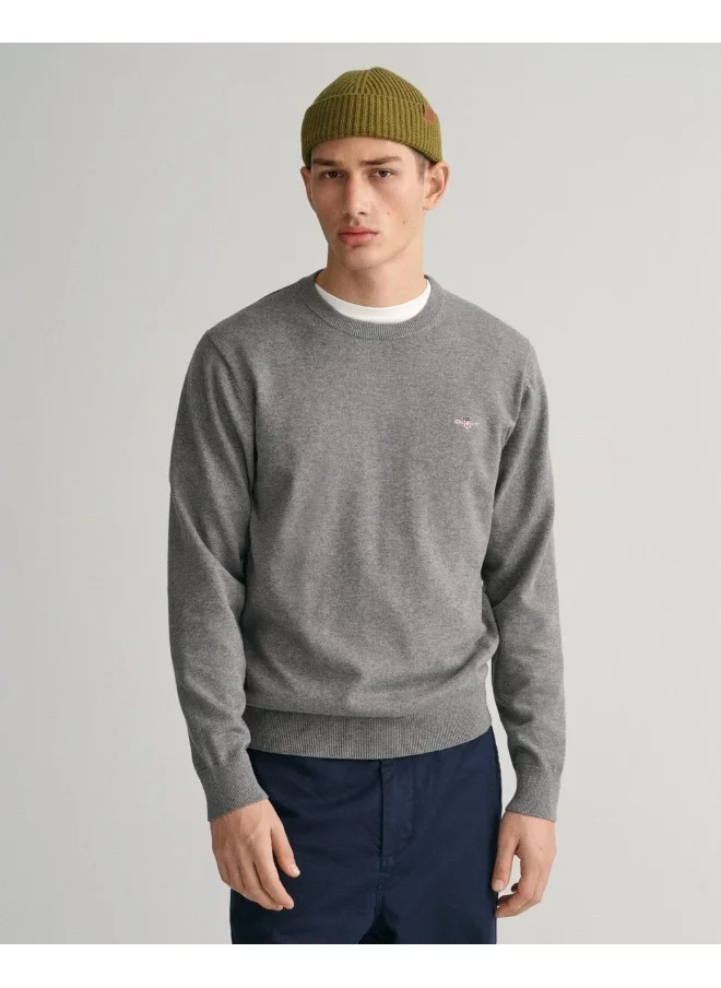 غانت Gant Classic Cotton Crew Neck Sweater