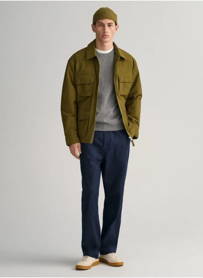 غانت Gant Classic Cotton Crew Neck Sweater
