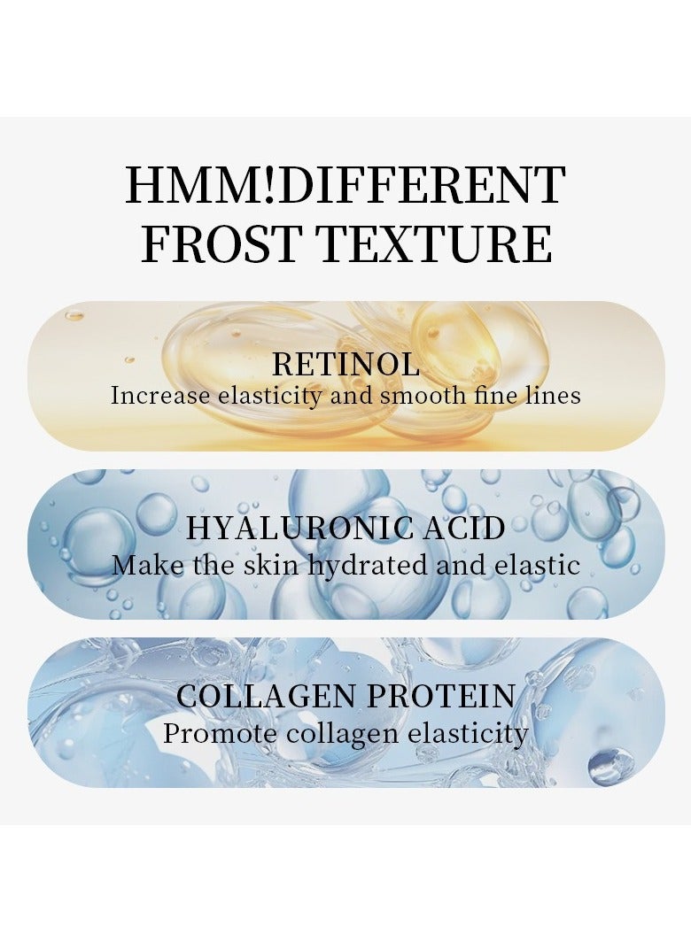 Kormesic كريم الوجه الريتينول والكولاجين-50 جرام كريم الوجه المضاد للشيخوخة وتقوية - Image 4