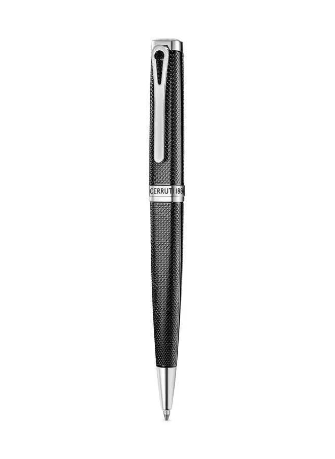 CERRUTI 1881 Enzo Pen Black Enamel Elegant Design Easy Handling Signature Luxury
