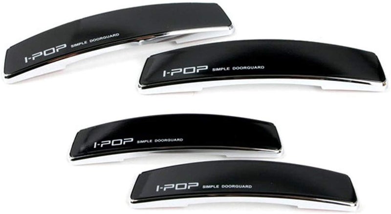 Allure Auto® I-POP Slim Door Edge Bumper Protector Guard Black Chrome Coat (4 pcs) for Tata Altroz - Image 4