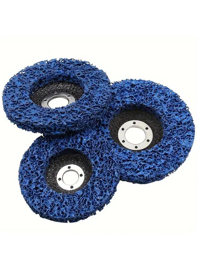 4 Inch Strip Discs For Angle Grinders Clean Remove Paint Coating Rust Oxidation Wood Metal Fiberglass Work Medium Grit Nylon Mesh Backing - Image 4