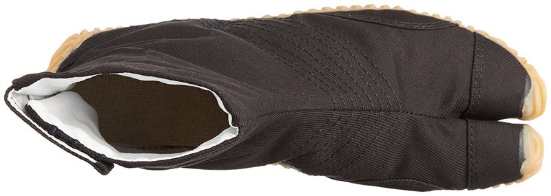 Marugo Tabi Boots Ninja Shoes Jikatabi (Outdoor tabi) MATSURI Jog 6 Size: 27.5 cm (US Size 9.5), Color: Black - Image 5