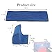 Migeek Wheelchair Lateral Support Cushion Wheelchair Back Support Cushion for Positioning Lateral Foam Wedge Cushion for The Elderly BlueWaist Rest - Image 4