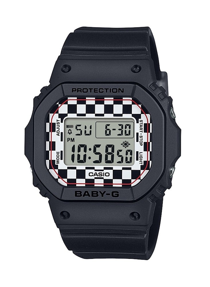Casio Baby-G Digital Black Dial Resin Strap Men Watch BGD-565GS-1DR - Image 1