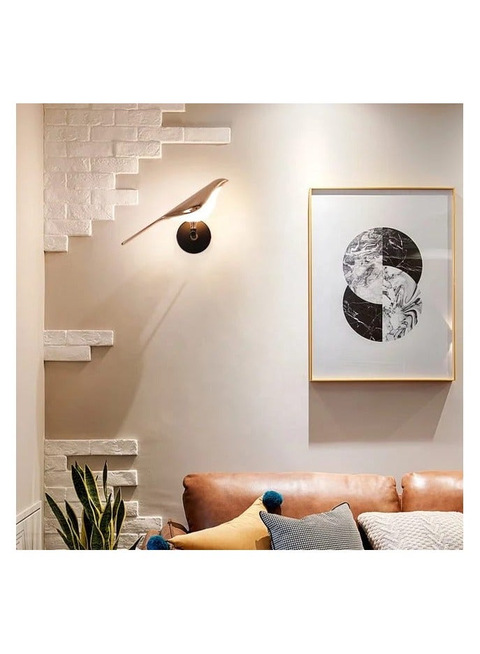 FAMI LIGHTS Modern LED Wall Lamp Magpie Bird Light Indoor Lighting Home Bedside Bedroom Living Room Simplicity Art Decorative Wall Lighting - Image 3