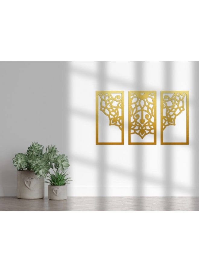 هوم جاليري لوحة جدارية خشبية ماندالا - Image 2