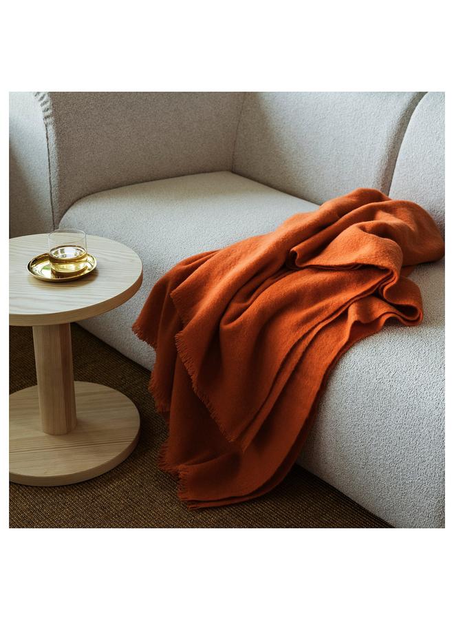 erorex Throw, bright orange, 150x200 cm - Image 4