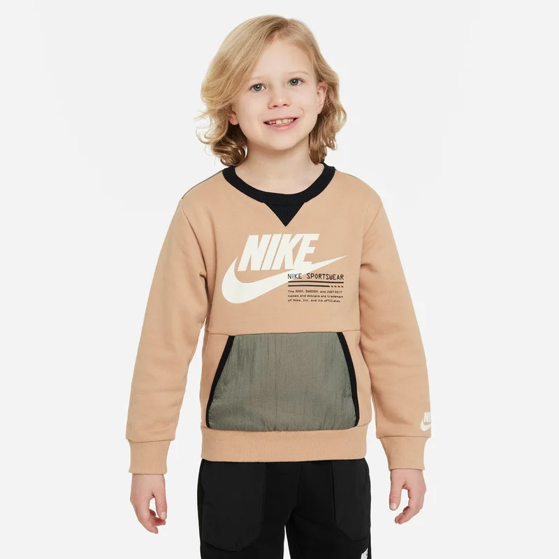 Nike Kids' Sportswear Paint Sweatshirt (Younger Kids)
