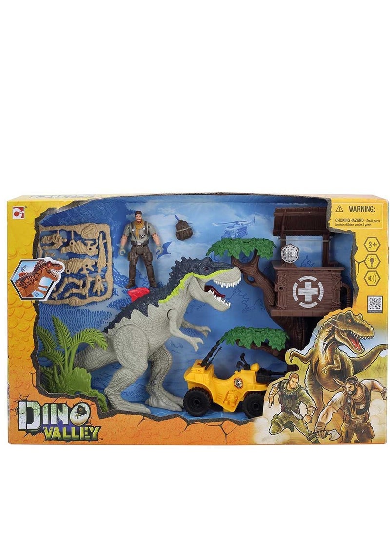 DINO Valley Dino Valley Mega Roar Treehouse Assault Playset  - Image 1
