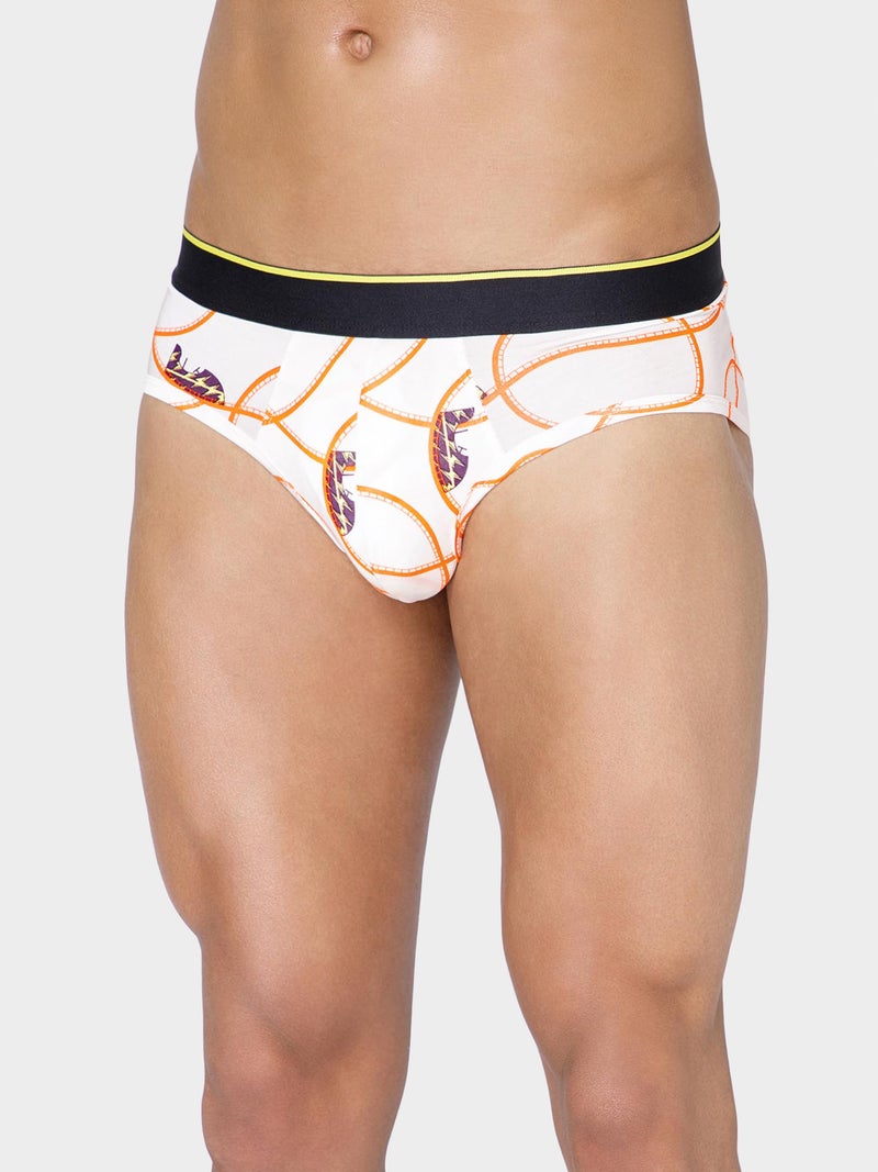 Bummer Men's Printed Micro Modal Briefs Underwear | Ultra Soft & Breathable | Pack of 77 - Image 3