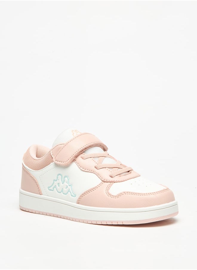 Kappa - Girls' Panelled Sports Shoes with Hook and Loop Closure - Image 1