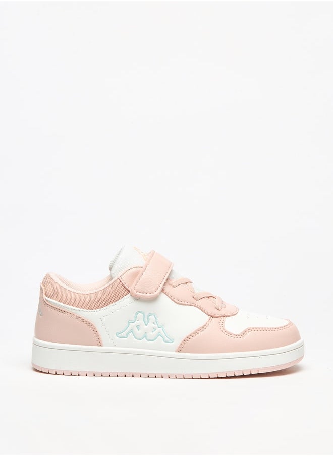 Kappa - Girls' Panelled Sports Shoes with Hook and Loop Closure - Image 1