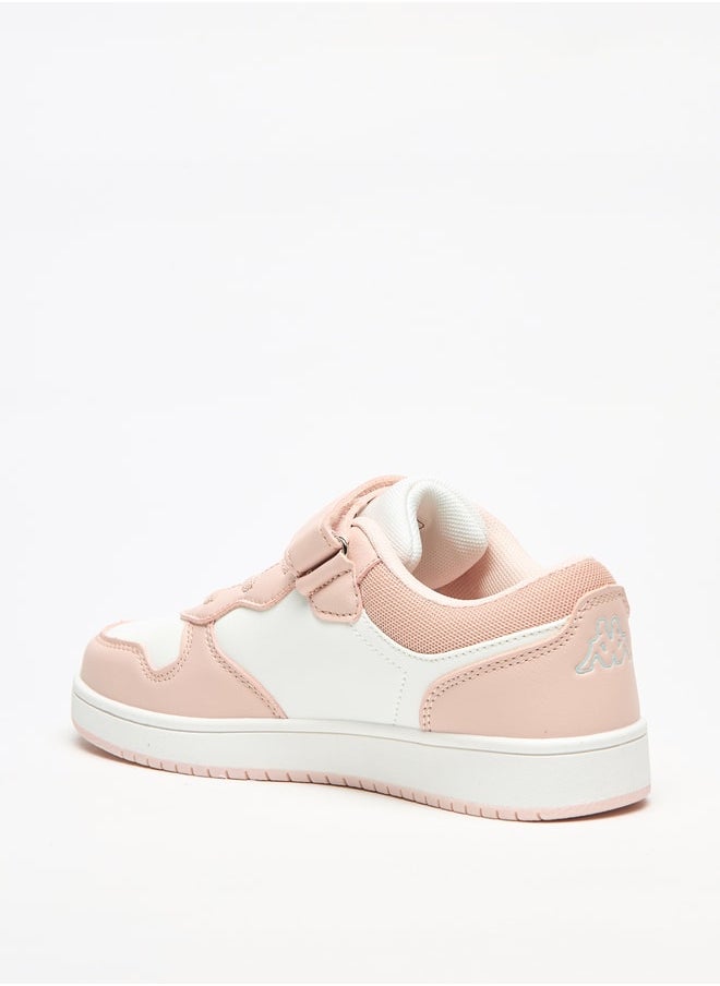 Kappa - Girls' Panelled Sports Shoes with Hook and Loop Closure - Image 1