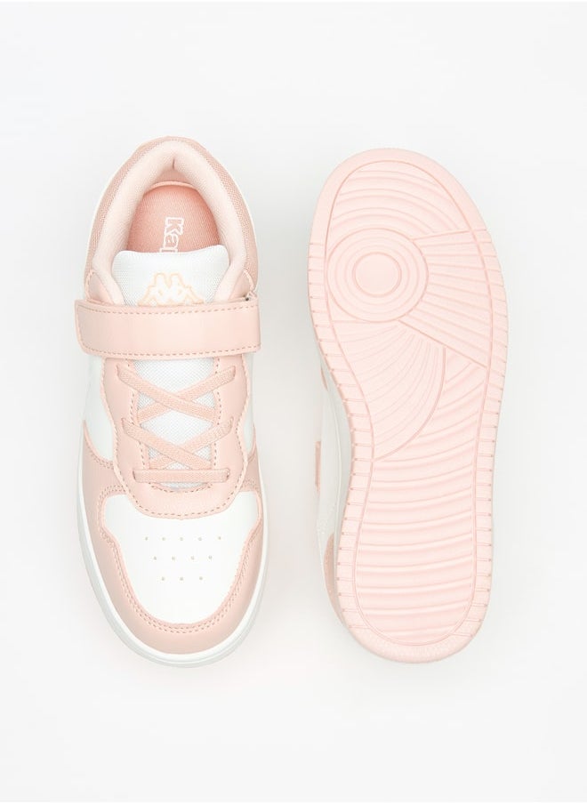 Kappa - Girls' Panelled Sports Shoes with Hook and Loop Closure - Image 1