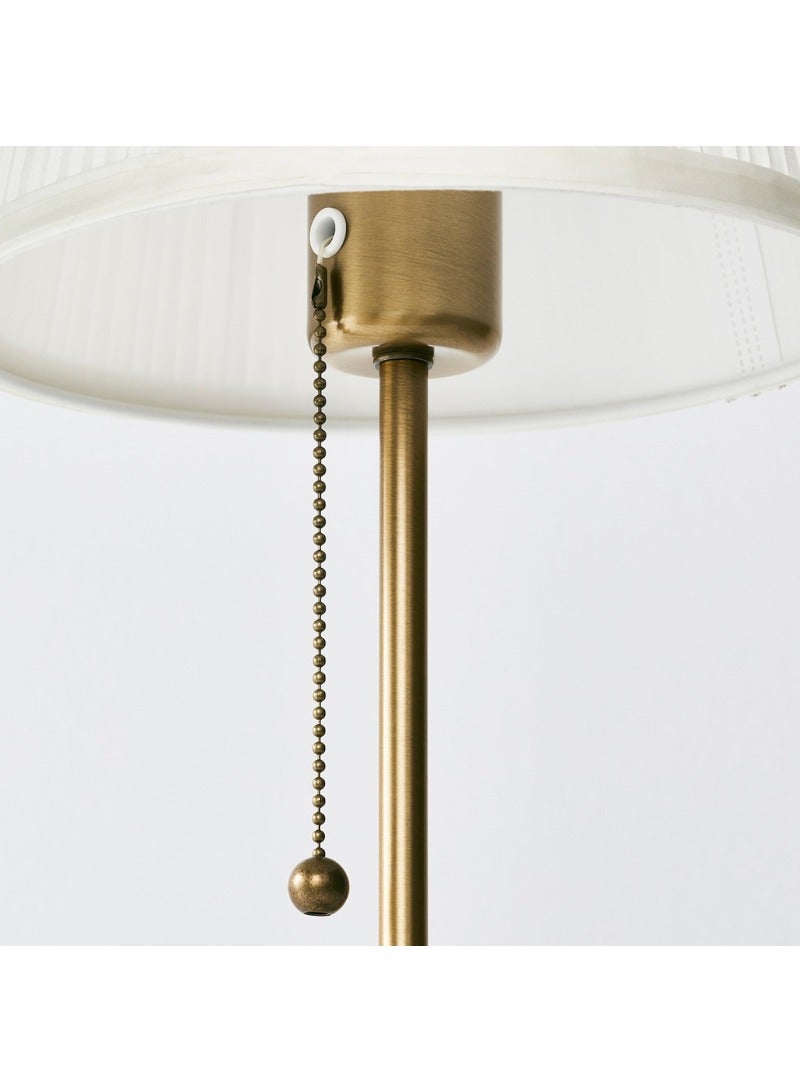 ARSTID Table Lamp, Brass/White - Image 2
