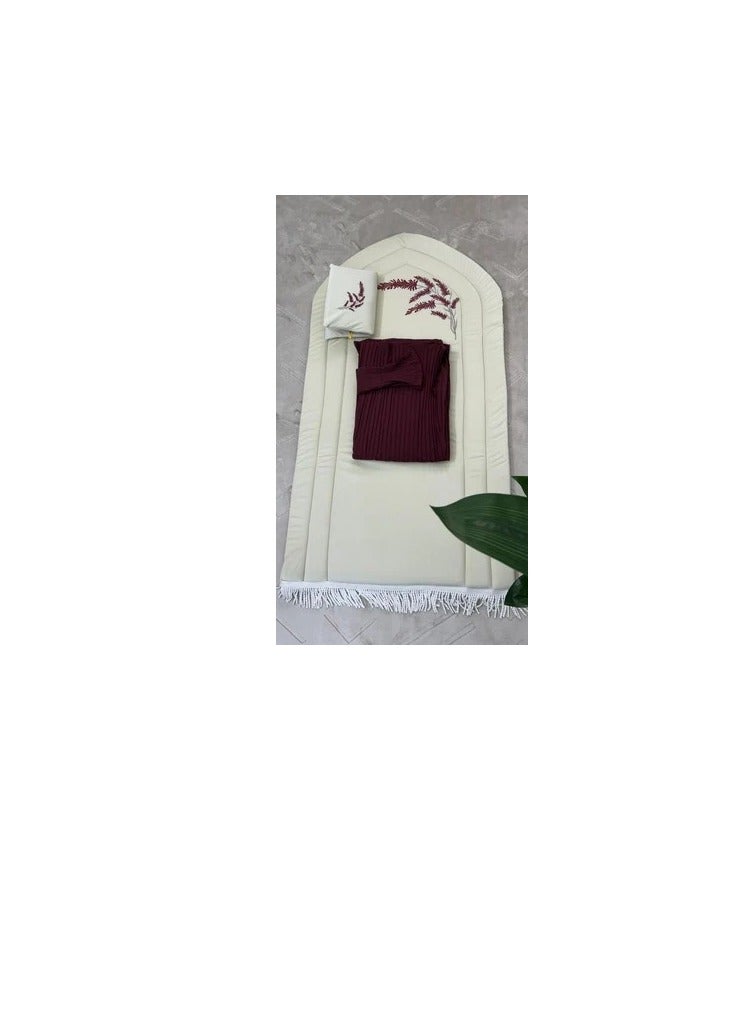 WARD Prayer rug, sheet and Quran holder set for women - Image 2