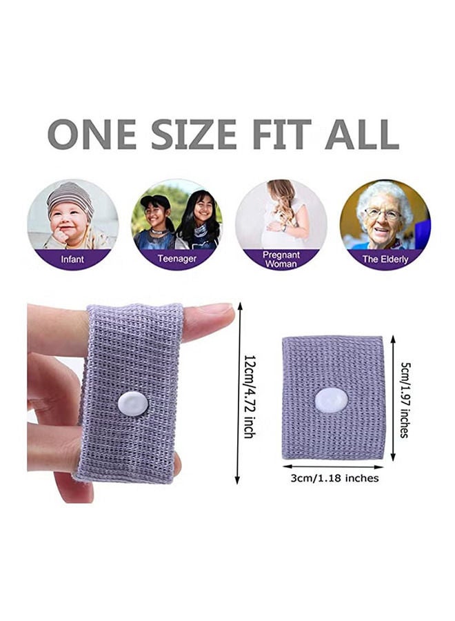 فرقة الإغاثة الغثيان ، معصم السفر لأمراض الصباح ، سيارات السفر ، مرض البالغين والأطفال (الأسود والرمادي) - Image 5