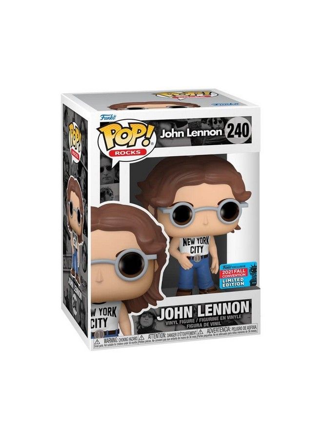 Funko John Lennon Nycc 2021 Fall Convention Bundled With Pop Box Protector - Image 3