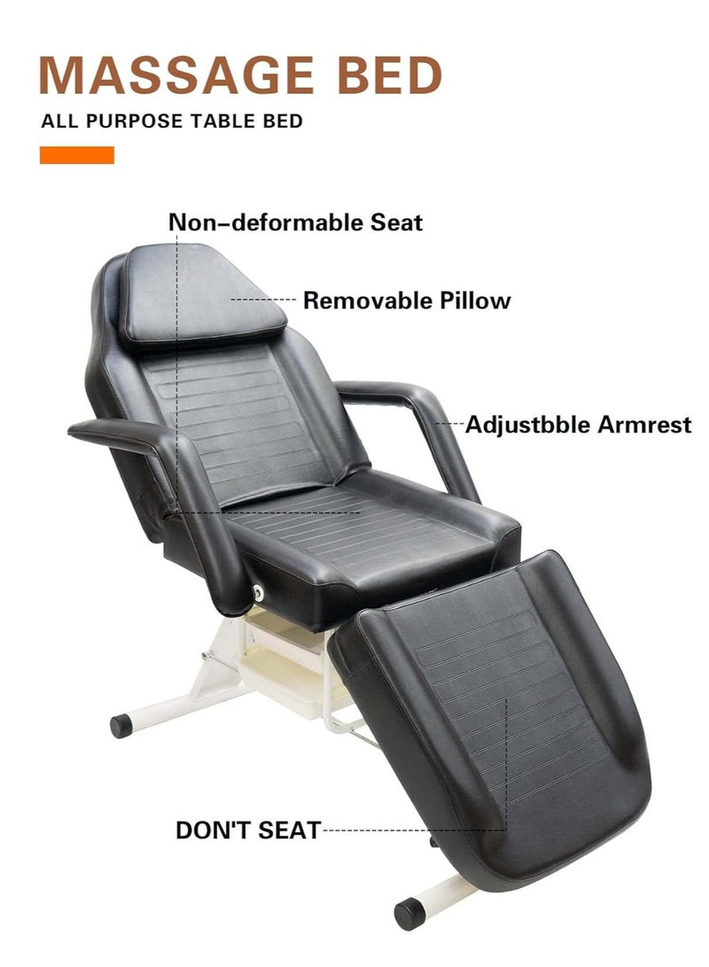 ميشيدا سرير التدليك سرير السد كرسي الوجه SPA كرسي التدليك طاولة التدليك مع Trays Home Installation  - Image 3