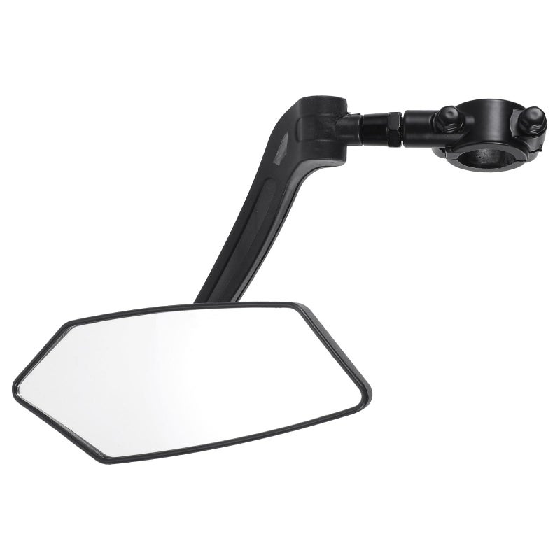 Wide Angle Bicycle Rearview Mirror Mountain Bike Handlebar End Mount Left Side - Image 2