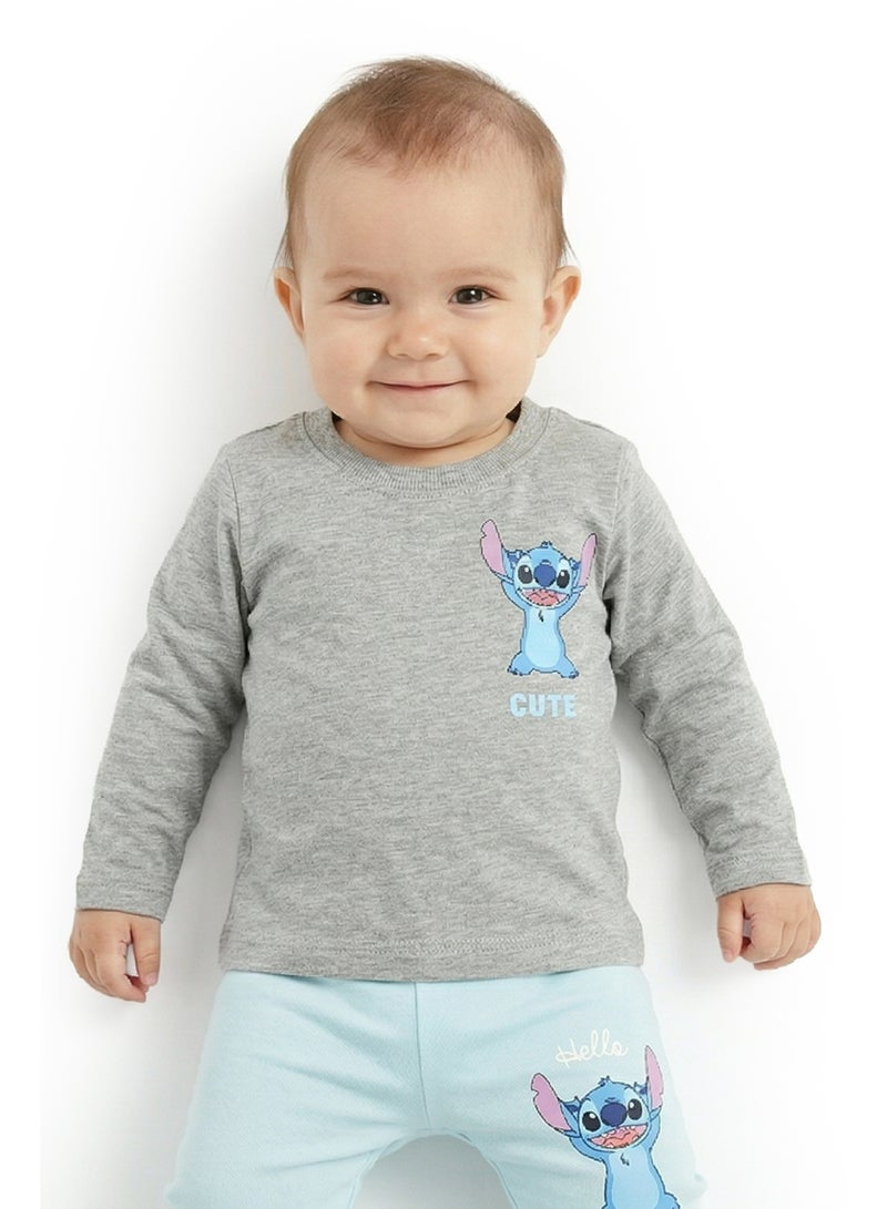 Disney Stitch Infant Girls Pyjama Set - Image 2