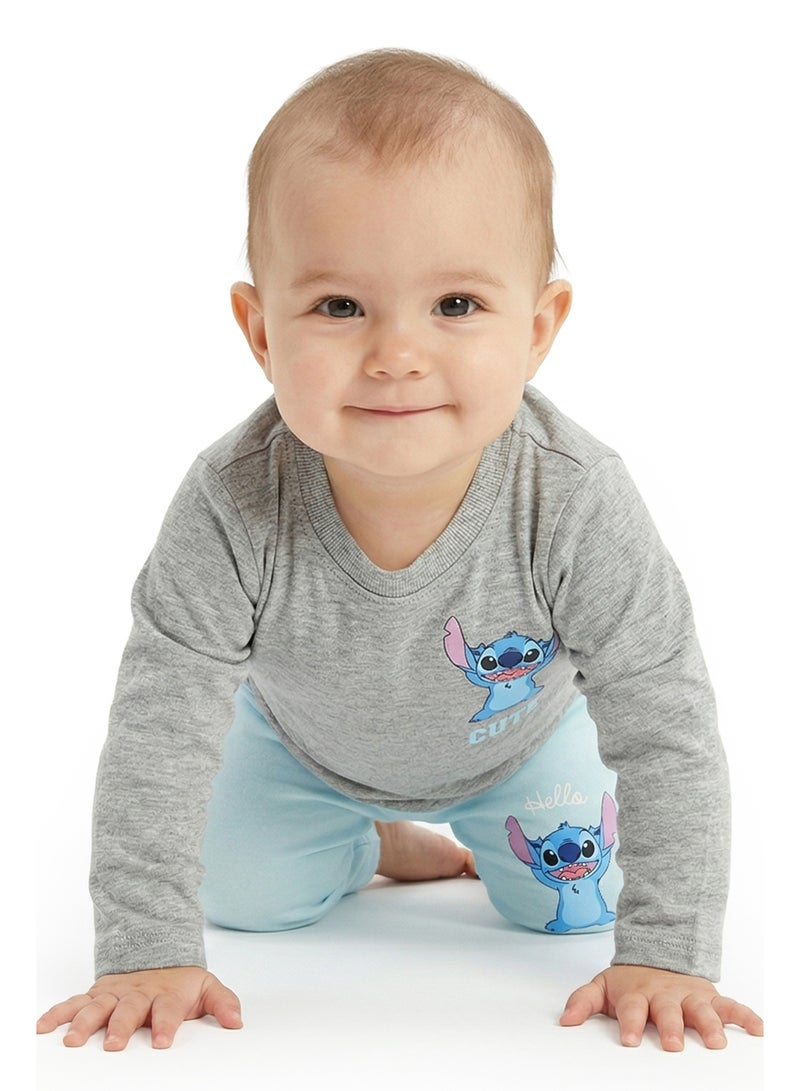 Disney Stitch Infant Girls Pyjama Set - Image 4