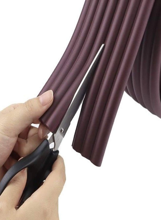 Leeonz Baby Proofing Edge Corner Protector, Table Bumper Guard, Soft Rubber Foam Guard, 3M Pre-Taped Extra Large Strip, 6.5ft Baby Proof Corner Guard Heavy-Duty (Pack of 2, Brown) - Image 4