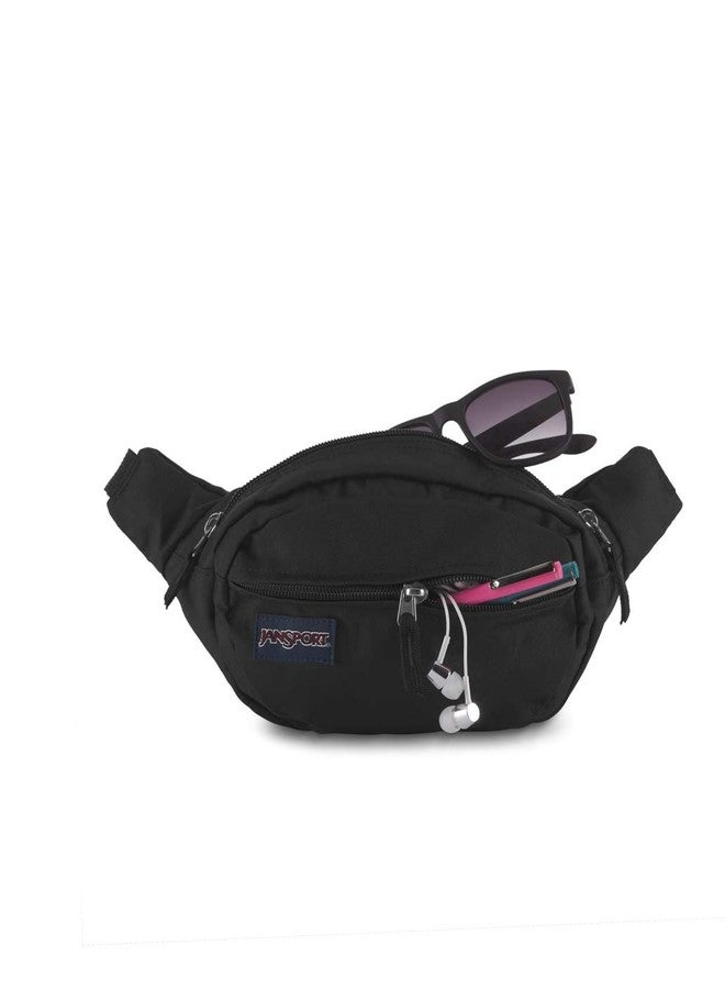 JanSport Fifth Avenue Waistpack - Travel Fanny Pack Hip Bag, Black - Image 5
