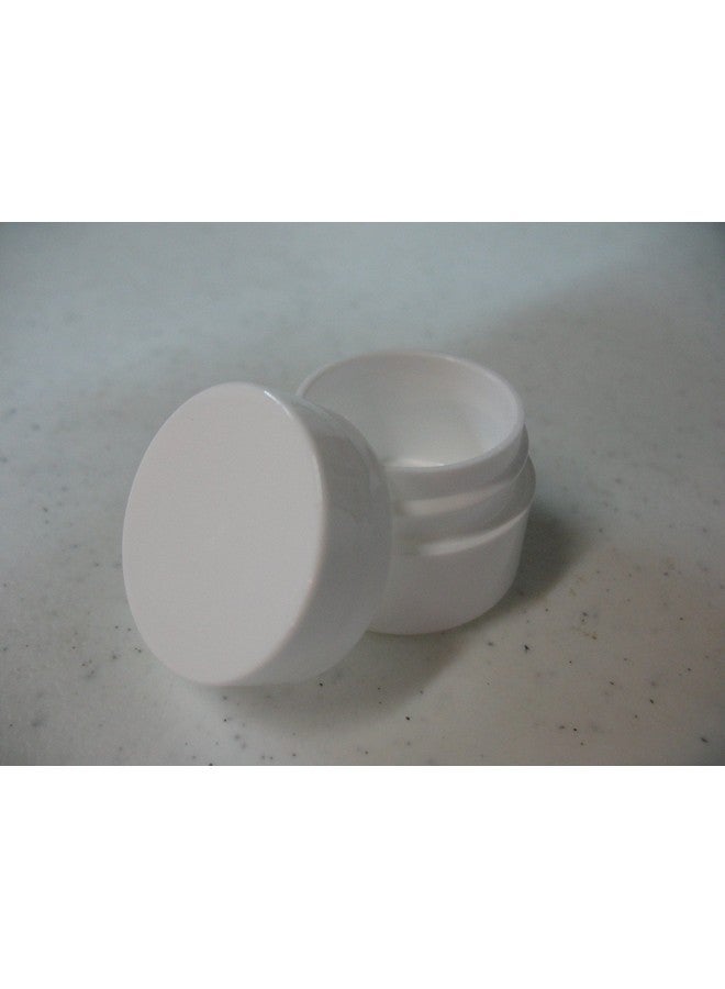 Beauticom Lip Balm Containers0.25 Ounce White Plastic Lip Balm Jars W Lids (24 Pieces In A Pack) - Image 4