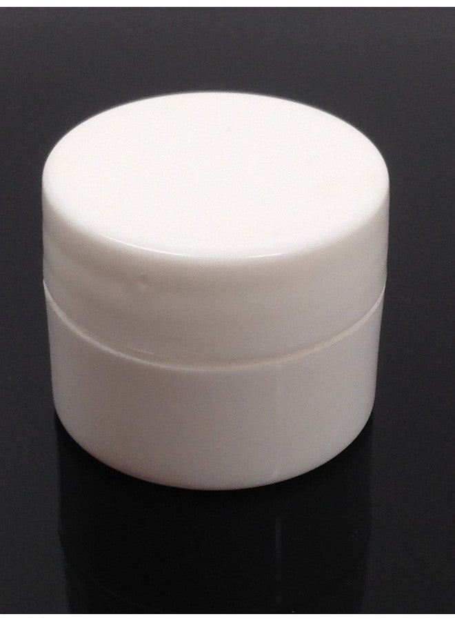 Beauticom Lip Balm Containers0.25 Ounce White Plastic Lip Balm Jars W Lids (24 Pieces In A Pack) - Image 2