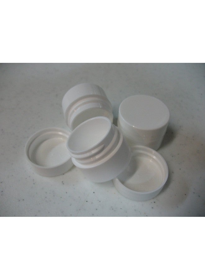 Beauticom Lip Balm Containers0.25 Ounce White Plastic Lip Balm Jars W Lids (24 Pieces In A Pack) - Image 5