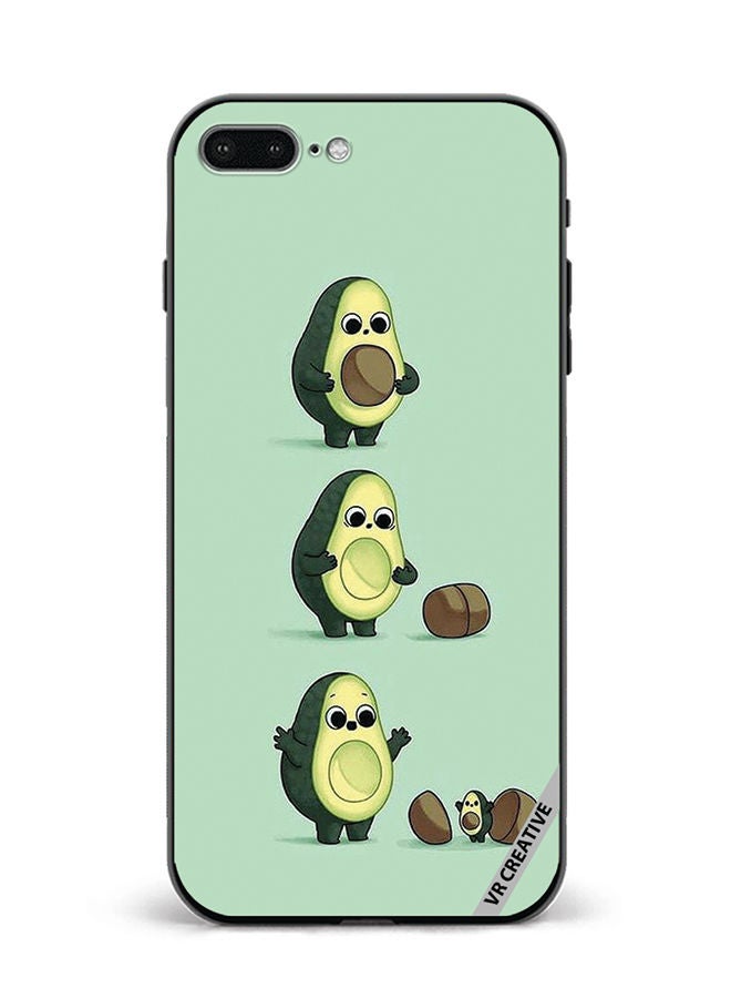 VR CREATIVE Protective Case Cover For Apple iPhone 7 Plus/8 Plus Avacoda Design Multicolour - Image 1