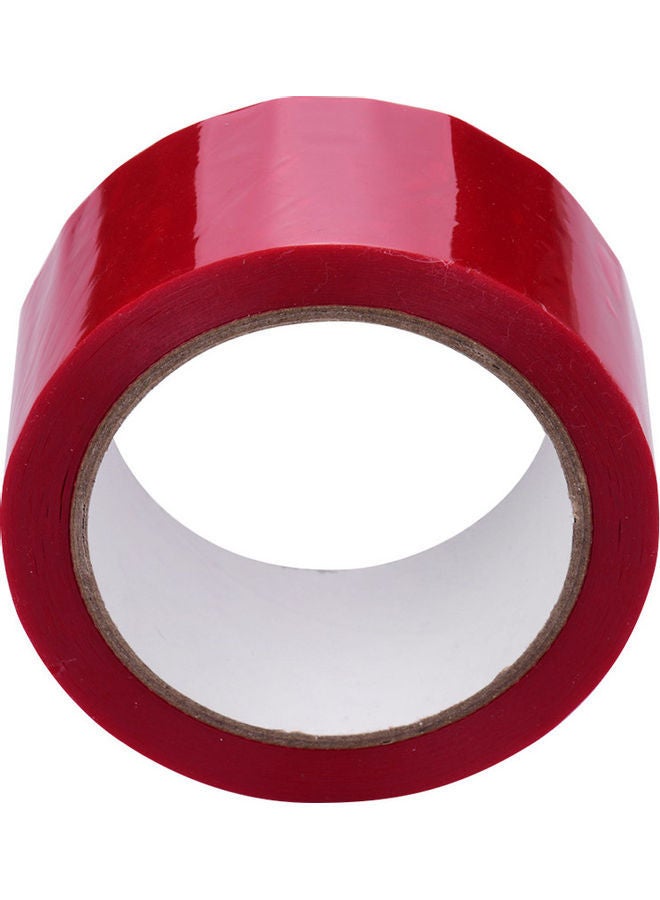 Loquat Self-Adhesive Full Transfer Security Packing Tape Red - Image 1