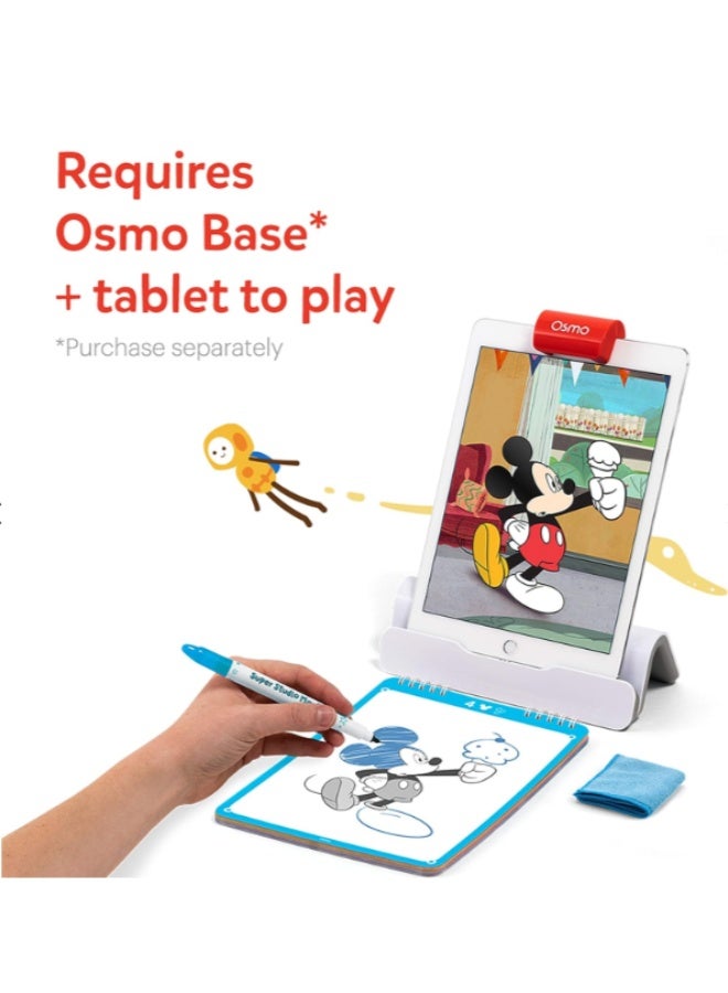 أوسمو وسمو سوبر ستوديو ديزني ميكي ماوس وأصدقاؤه، لعبة تعليمية لتعلم الرسم لأجهزة آيباد أو فاير تابلت، ألعاب تعليمية STEM، هدايا للأولاد والبنات - Image 2