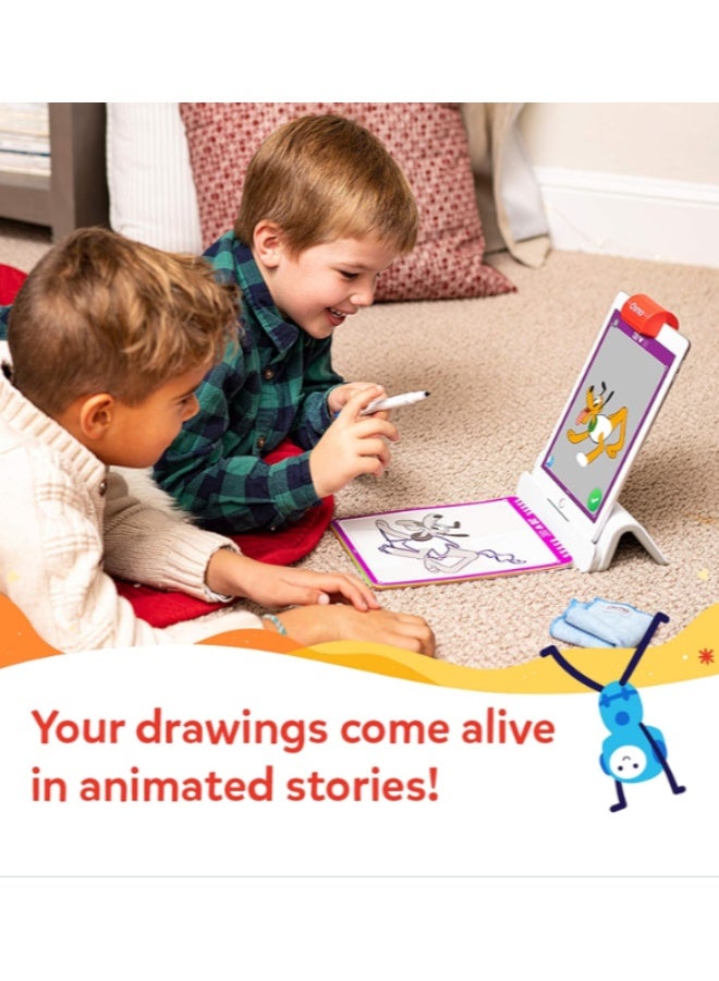 أوسمو وسمو سوبر ستوديو ديزني ميكي ماوس وأصدقاؤه، لعبة تعليمية لتعلم الرسم لأجهزة آيباد أو فاير تابلت، ألعاب تعليمية STEM، هدايا للأولاد والبنات - Image 3