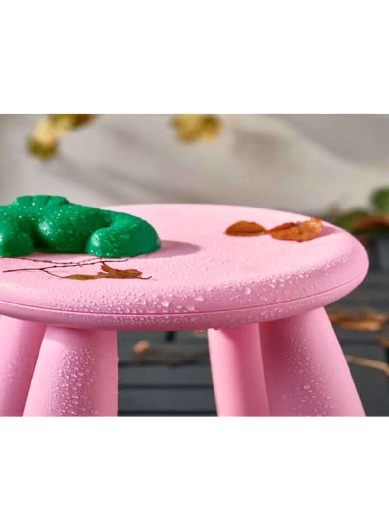 كرسي أطفال، وردي  للاستخدام الداخلي/الخارجي/وردي - Image 1