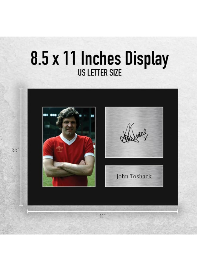 HWC Trading HWC Trading John Toshack Liverpool Gifts Printed Signed Autograph Picture for Football Fans and Supporters  - Image 2