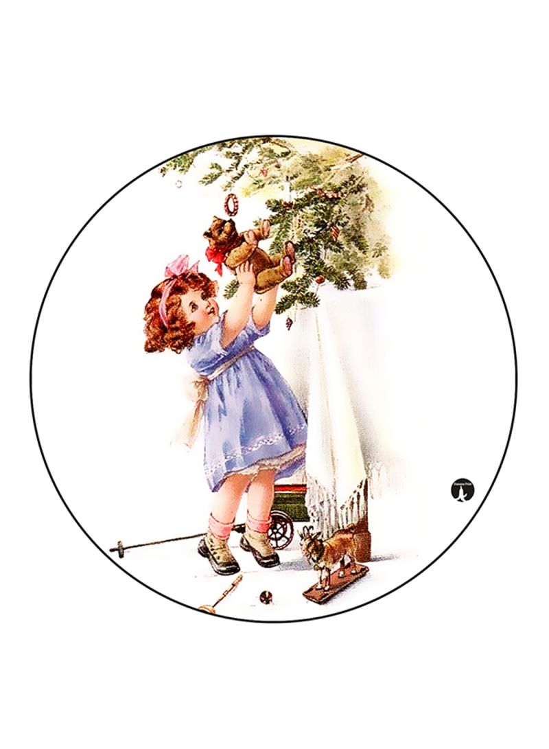 RKN Vintage Art Printed Pin Multicolour - Image 2