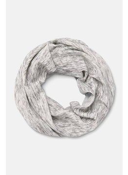 Tchibo Women Multi,Purpose Head Scarf 52 x 52 cm, Beige and Grey  - Image 3