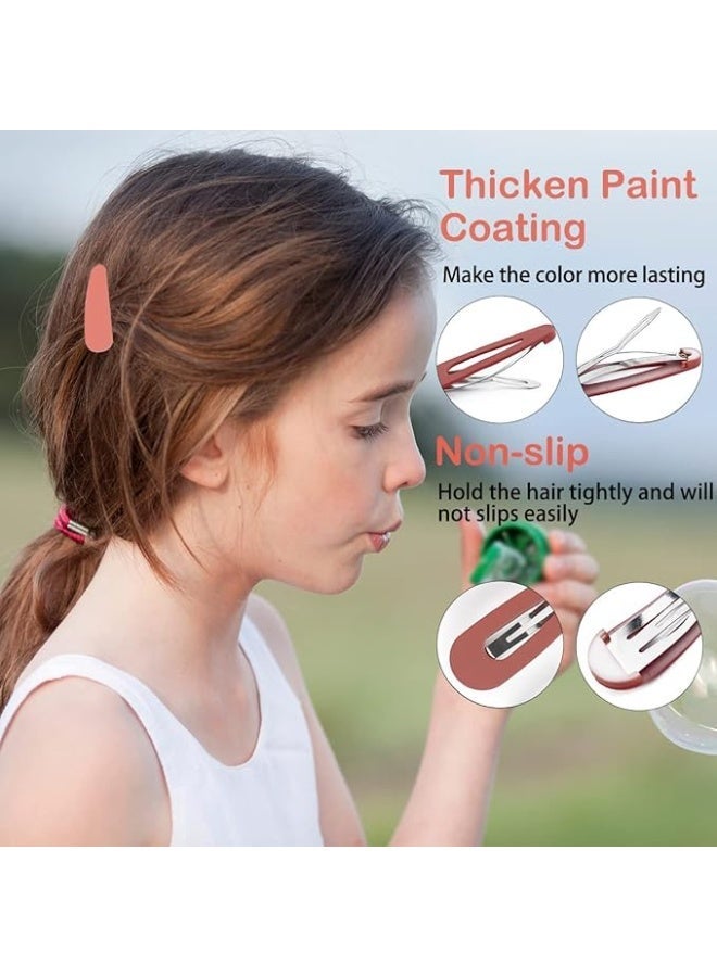 20 Pcs Hair Clips for Girls, Matte Barrettes for Girls Women, Metal Snap Hair Clips, Toddler Hair Clips, Hair Accessories for Kids Teens Girls - Image 2