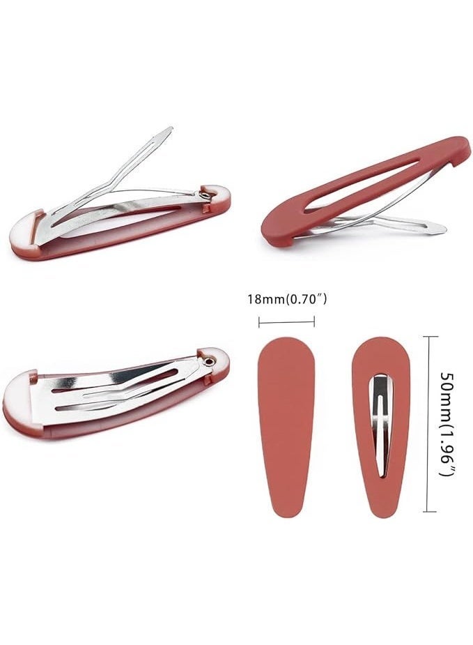 20 Pcs Hair Clips for Girls, Matte Barrettes for Girls Women, Metal Snap Hair Clips, Toddler Hair Clips, Hair Accessories for Kids Teens Girls - Image 4