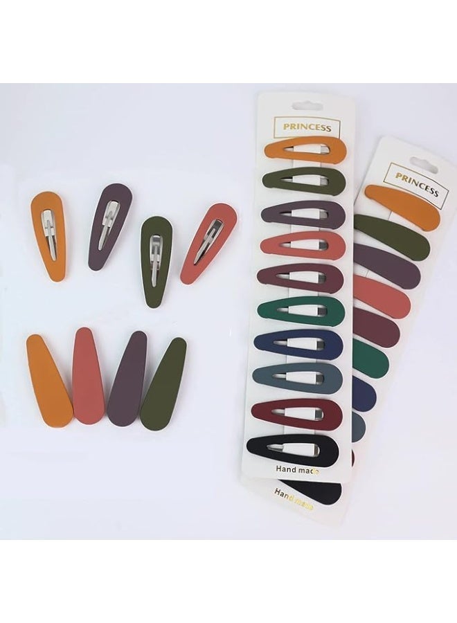 20 Pcs Hair Clips for Girls, Matte Barrettes for Girls Women, Metal Snap Hair Clips, Toddler Hair Clips, Hair Accessories for Kids Teens Girls - Image 5